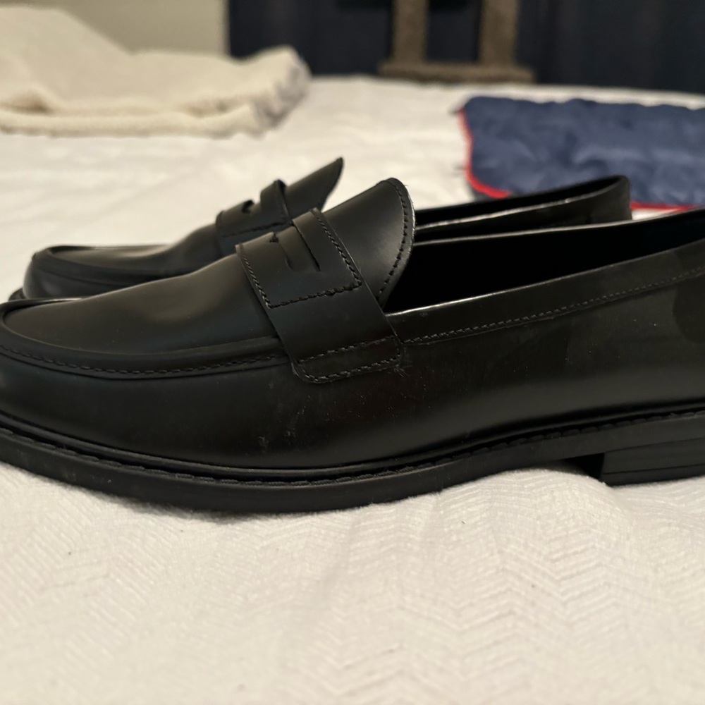 Black Cole Haan loafers. Brand new